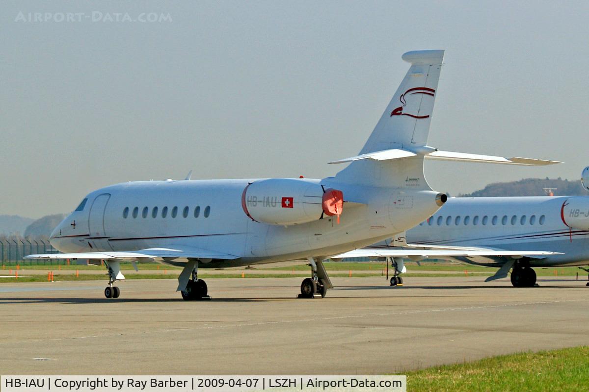 HB-IAU, 2003 Dassault Falcon 2000EX C/N 14, Dassault Falcon 2000EX [14] (Cat Aviation) Zurich~HB 07/04/2009