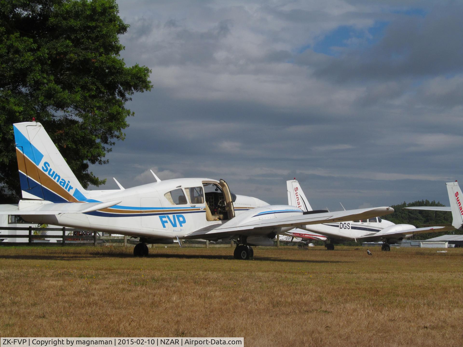 ZK-FVP, 1978 Piper PA-23-250 C/N 27-7854096, on of three sunair planes possibly now in temp storage at ardmore