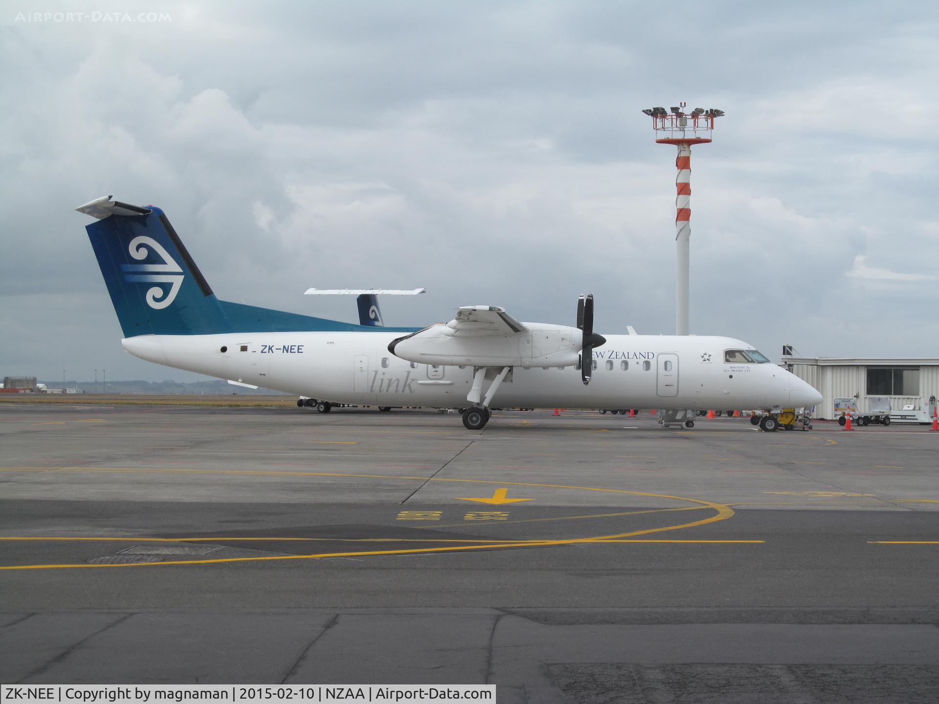ZK-NEE, 2005 De Havilland Canada DHC-8-311 Dash 8 C/N 618, on domestic apron
