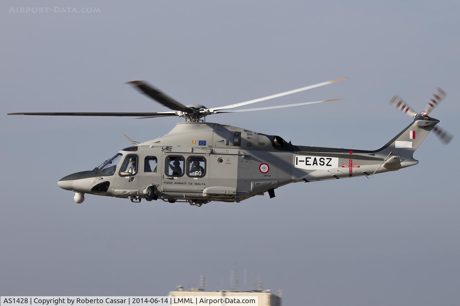 AS1428, 2014 AgustaWestland AW-139 C/N 31560, Wearing the Delivery reg