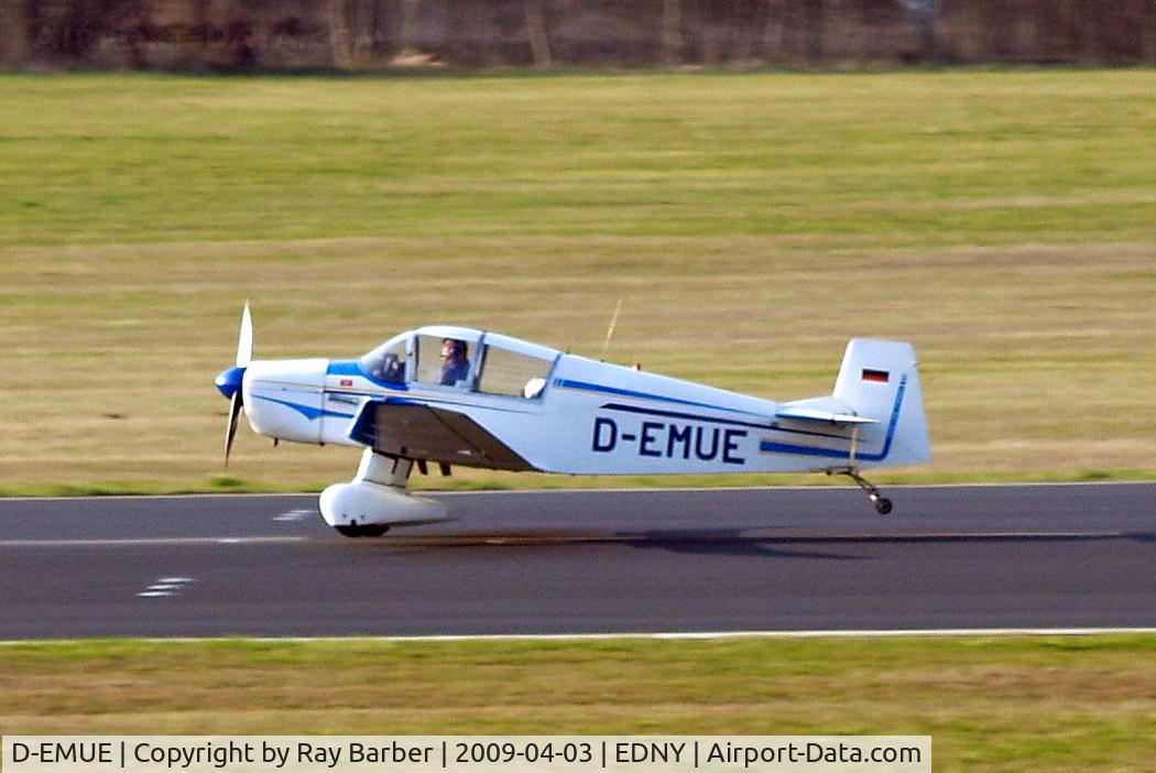 D-EMUE, CEA Jodel DR1050 Sicile C/N 359, SAN Jodel DR.1050 Sicile [359] Friedrichshafen~D 03/04/2009