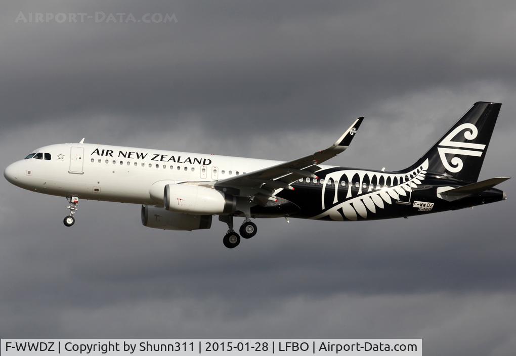 F-WWDZ, 2015 Airbus A320-232 C/N 6460, C/n 6460 - To be ZS-OXG