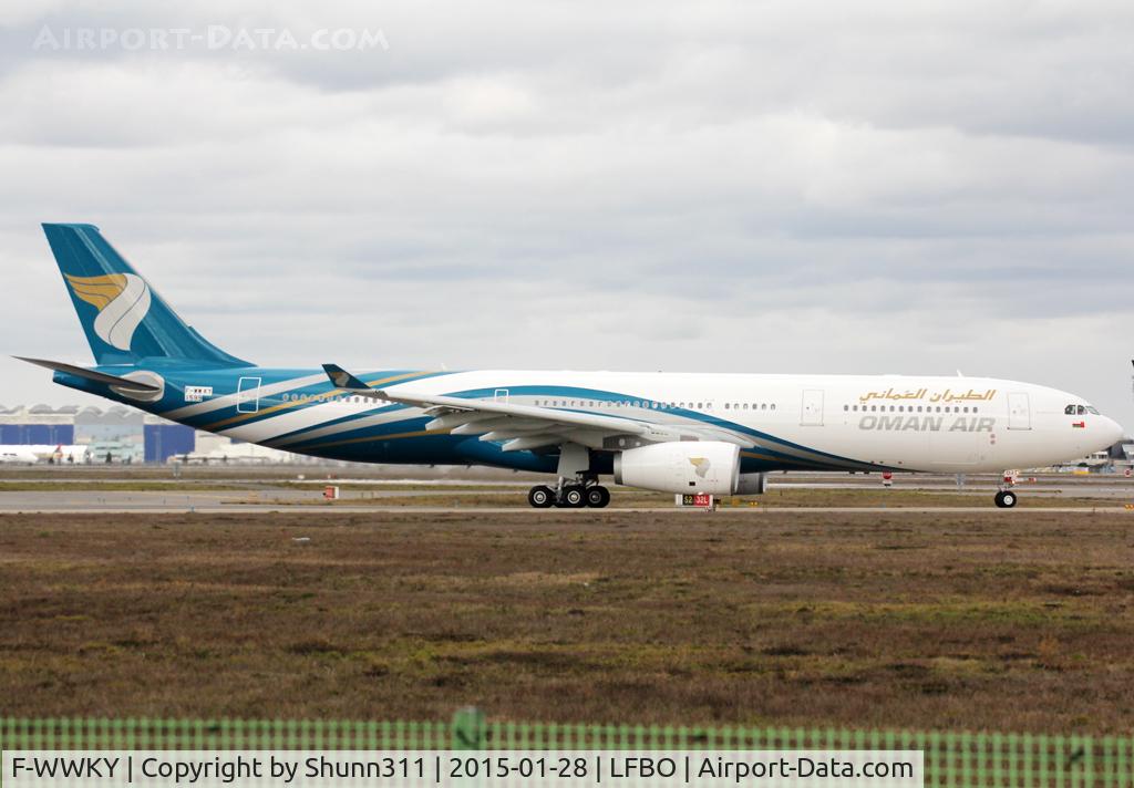 F-WWKY, 2015 Airbus A330-343 C/N 1599, C/n 1599 - To be A4O-DJ