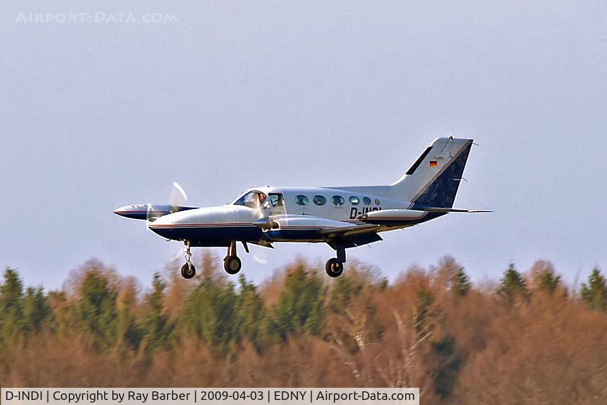 D-INDI, 1972 Cessna 421B Golden Eagle C/N 421B0317, Cessna 421B Golden Eagle [421B-0317] Friedrichshafen~D 03/04/2009