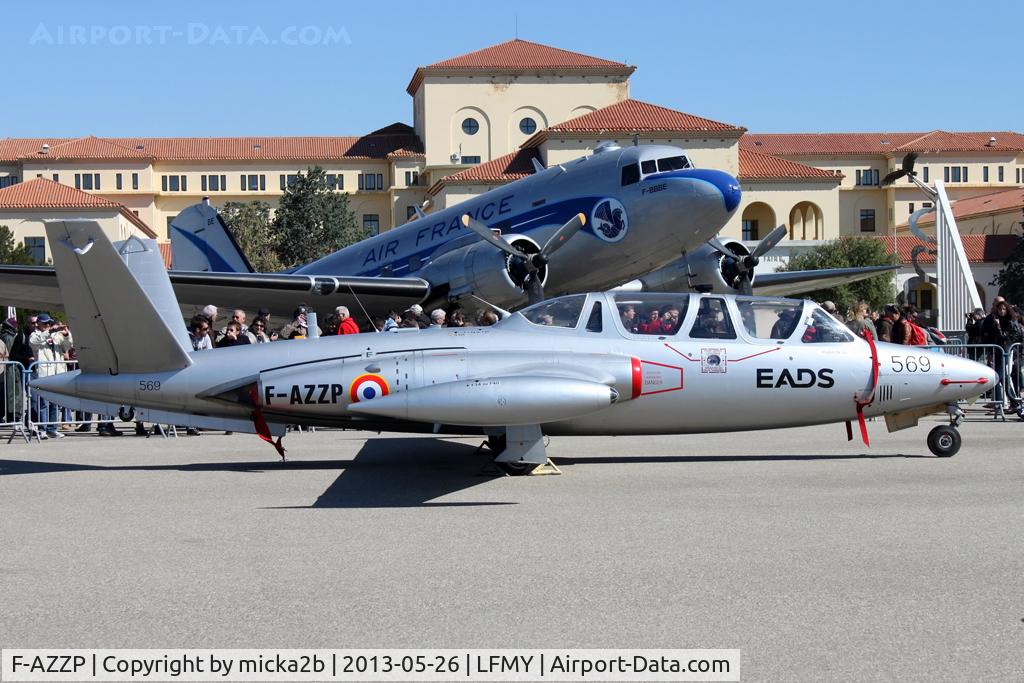 F-AZZP, 1966 Fouga CM-170R Magister C/N 569, Parked