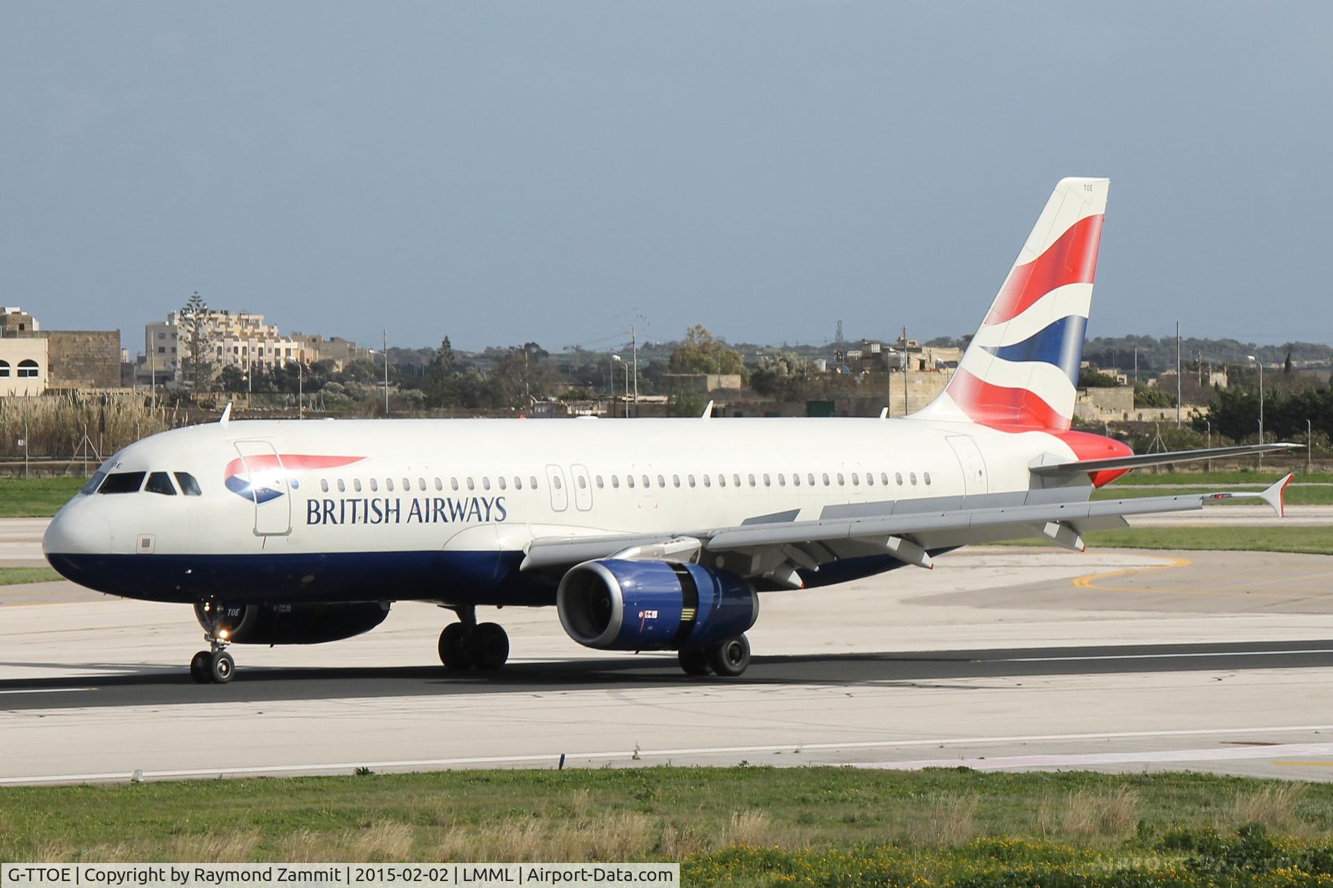 G-TTOE, 2002 Airbus A320-232 C/N 1754, A320 G-TTOE British Airways