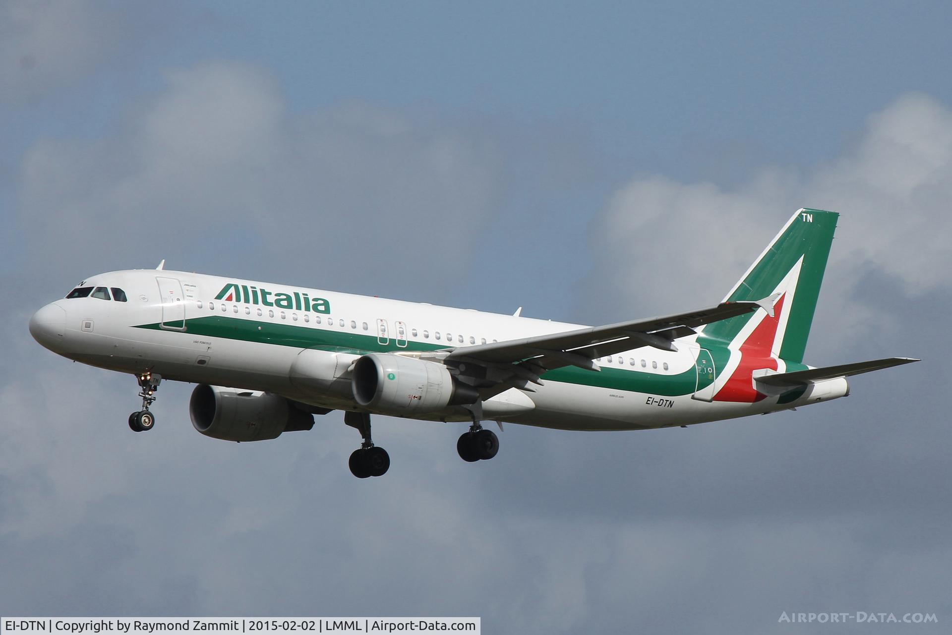 EI-DTN, 2009 Airbus A320-216 C/N 4143, A320 EI-DTN Alitalia