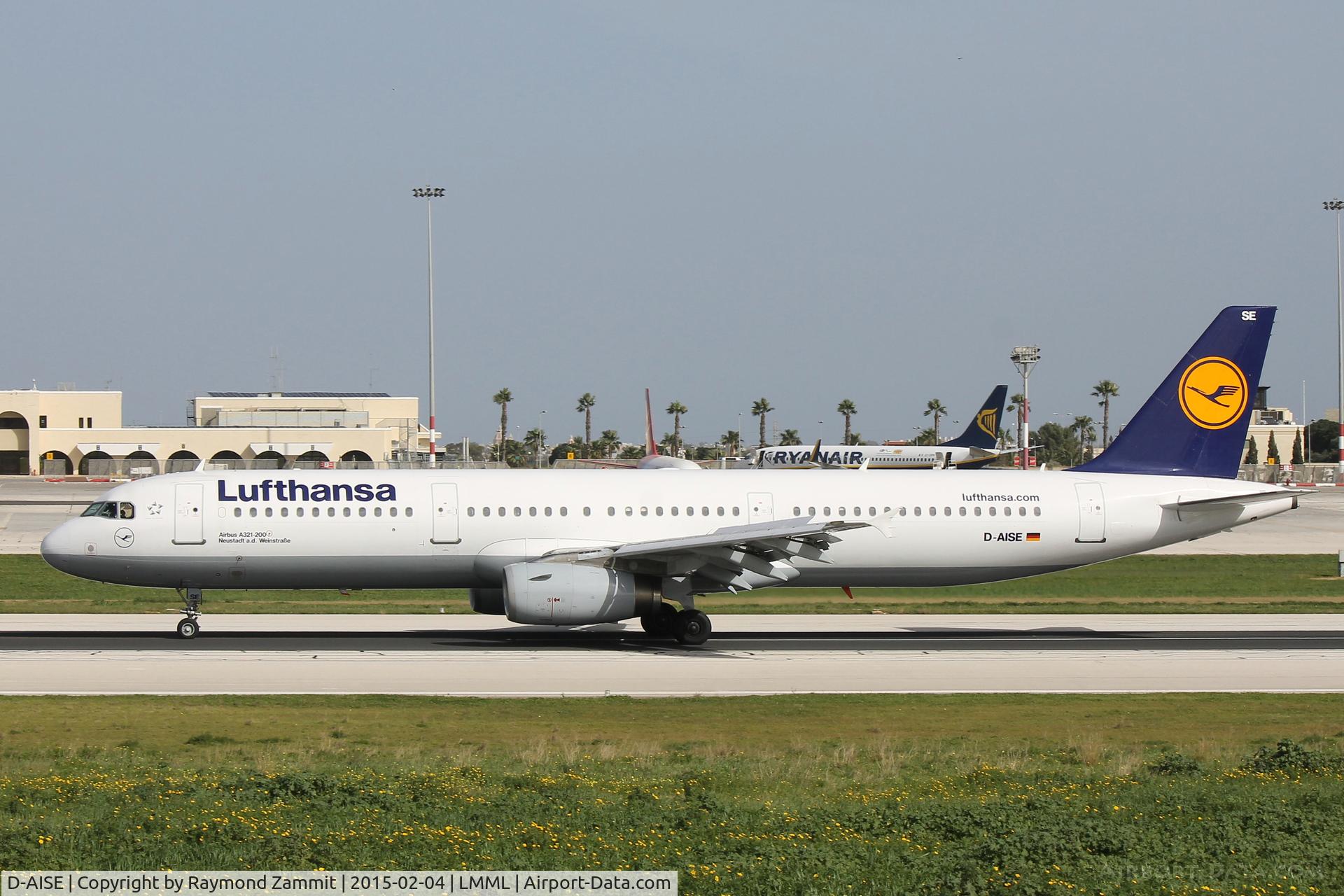 D-AISE, 2000 Airbus A321-231 C/N 1214, A321 D-AISE Lufthansa