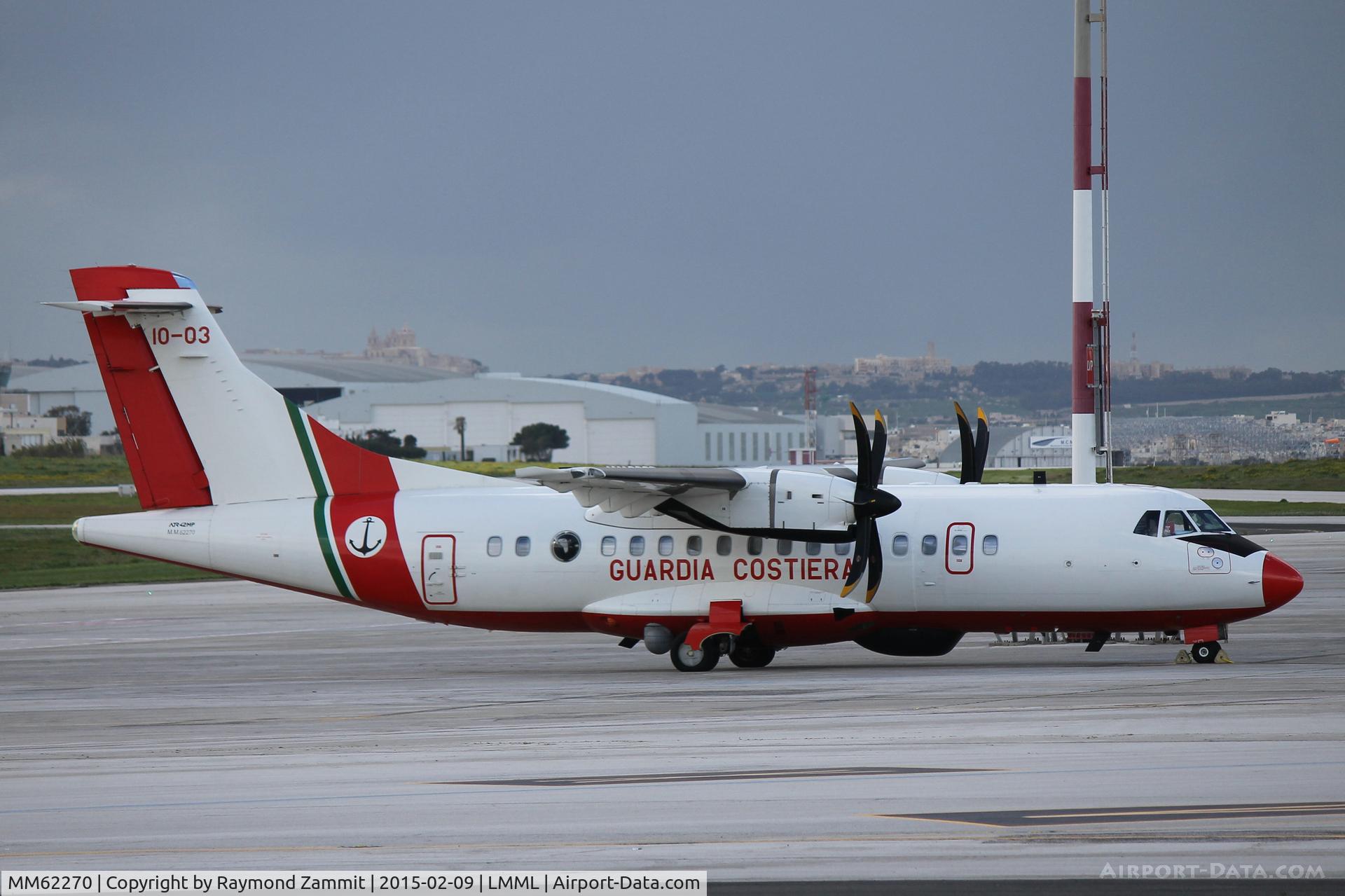 MM62270, 2009 ATR 42-500MP C/N 803, ATR42 MM62270/10-03 Italian Coast Guards