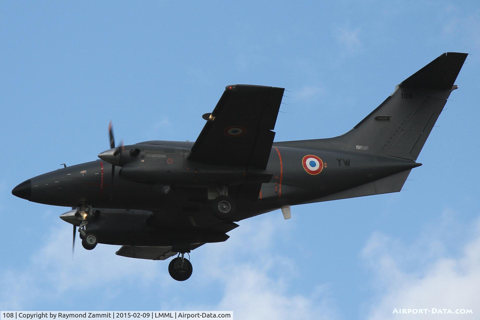 108, Embraer EMB-121AA Xingu C/N 121108, Embraer121 Xingu 108/YW French Air Force