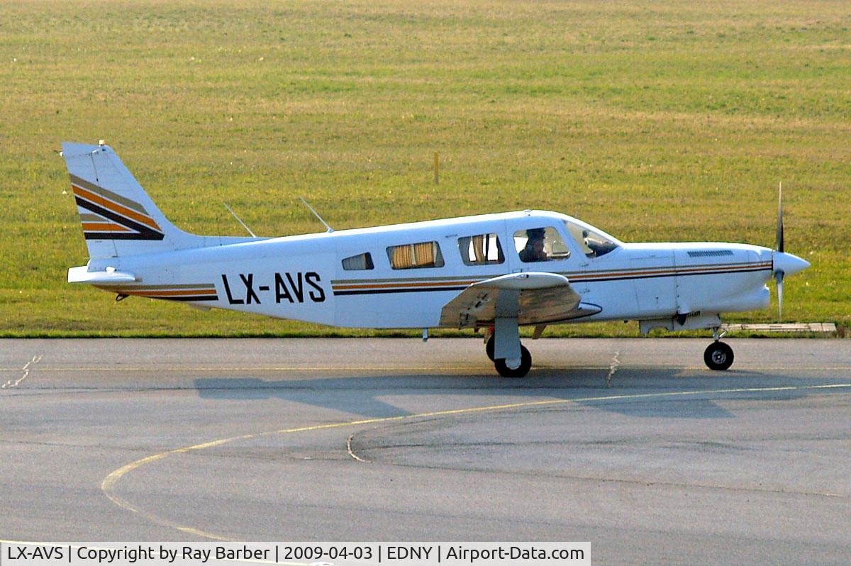 LX-AVS, 1981 Piper PA-32R-301T Turbo Saratoga C/N 32R-8129087, Piper PA-32R-301T Turbo Saratoga SP [32R-8129087] Friedrichshafen~D 03/04/2009