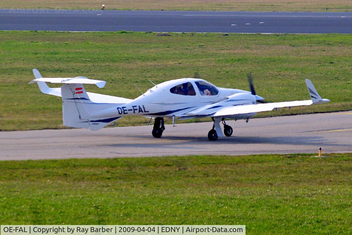 OE-FAL, Diamond DA-42 Twin Star C/N 42.263, Diamond DA.42 Twin Star [42.263] Friedrichshafen~D 04/04/2009