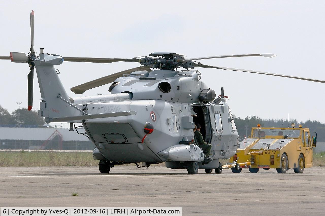 6, NHI NH-90 NFH Caiman C/N 1163, French Naval Aviation NHI NH-90 NFH (Nato Frigate Helicopter), Taxiing before display, Lann Bihoué Air Base (LFRH-LRT) open day 2012
