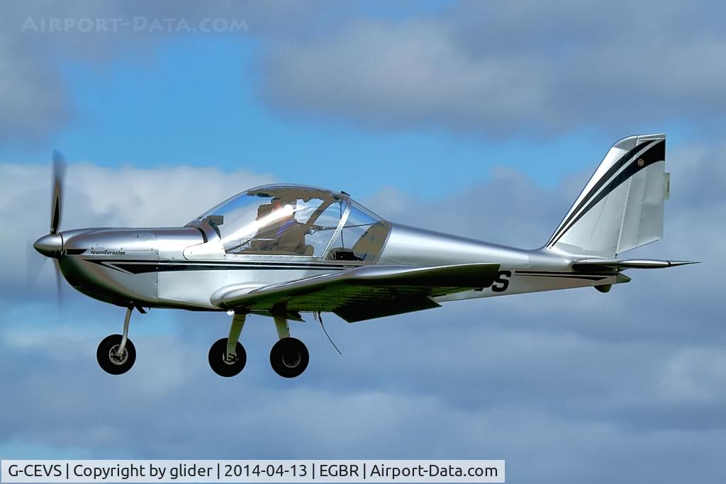 G-CEVS, 2007 Cosmik EV-97 TeamEurostar UK C/N 3102, Arrival