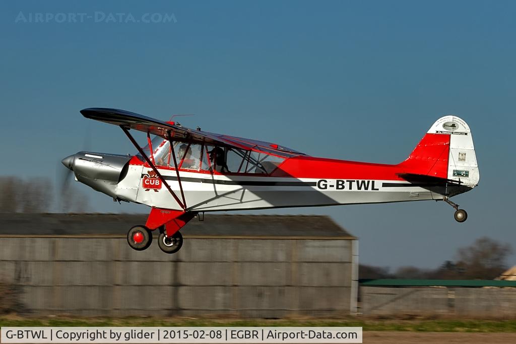 G-BTWL, 1992 Wag-Aero Sport Trainer C/N PFA 108-10893, On his way