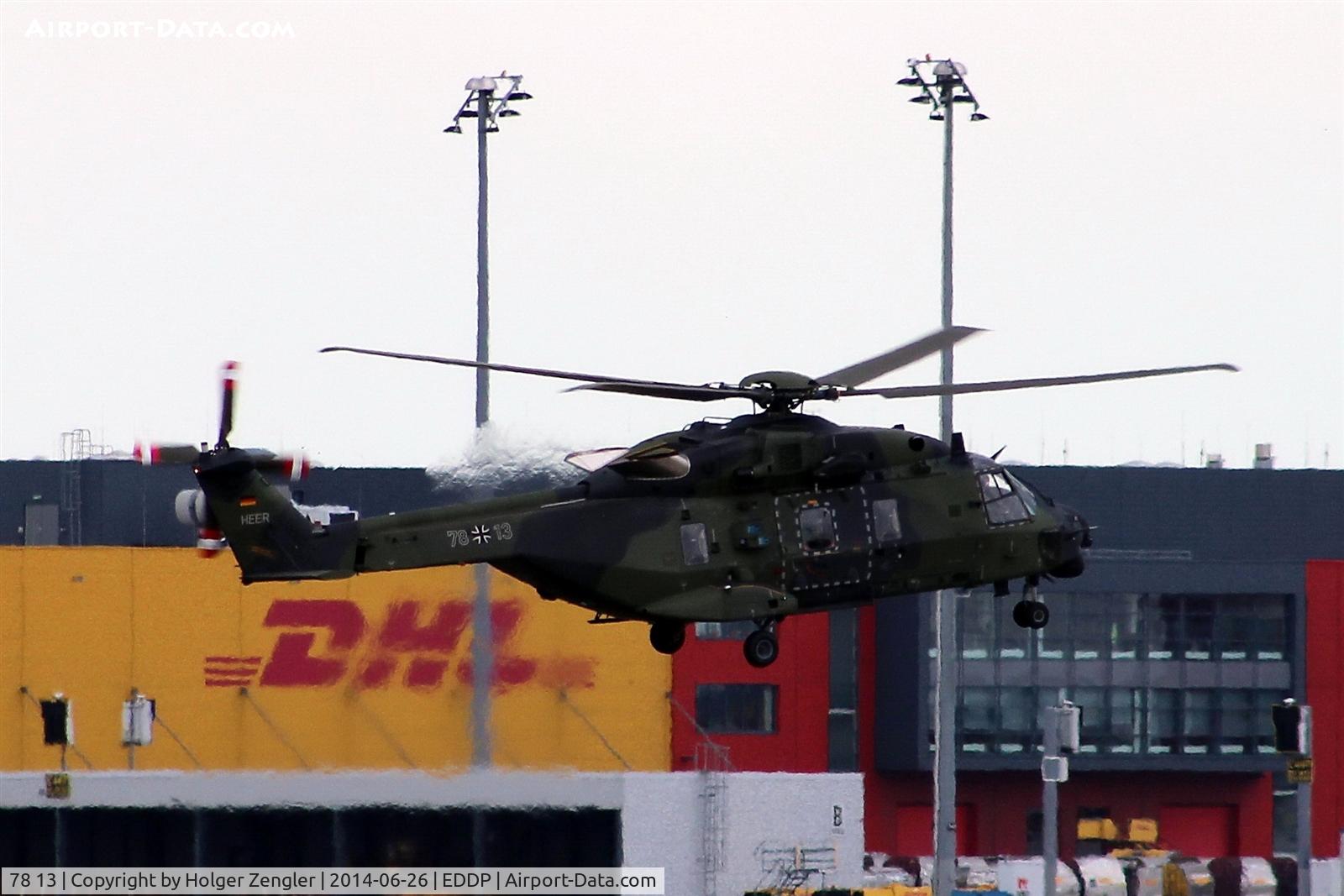78 13, NHI NH-90 TTH Caiman C/N 1065/TGEA13, Rare visitor on LEJ....