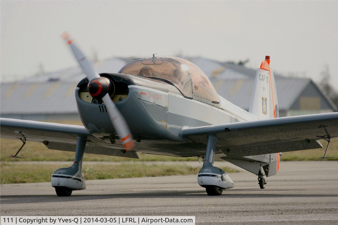 111, Mudry CAP-10B C/N 111, Mudry CAP-10B, Holding point rwy 23, Lanvéoc-Poulmic Naval Air Base (LFRL)