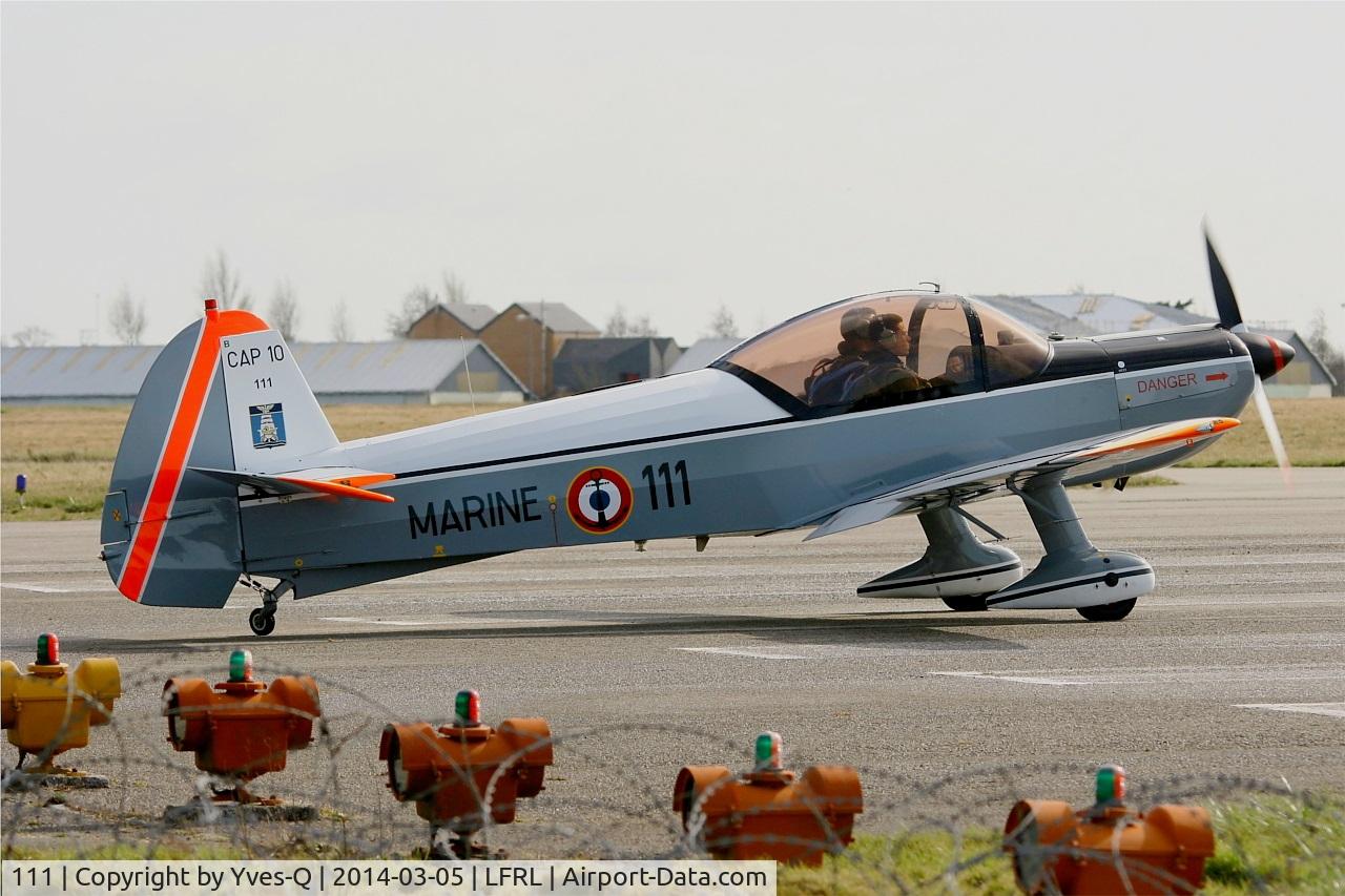 111, Mudry CAP-10B C/N 111, Mudry CAP-10B, Holding point rwy 23, Lanvéoc-Poulmic Naval Air Base (LFRL)