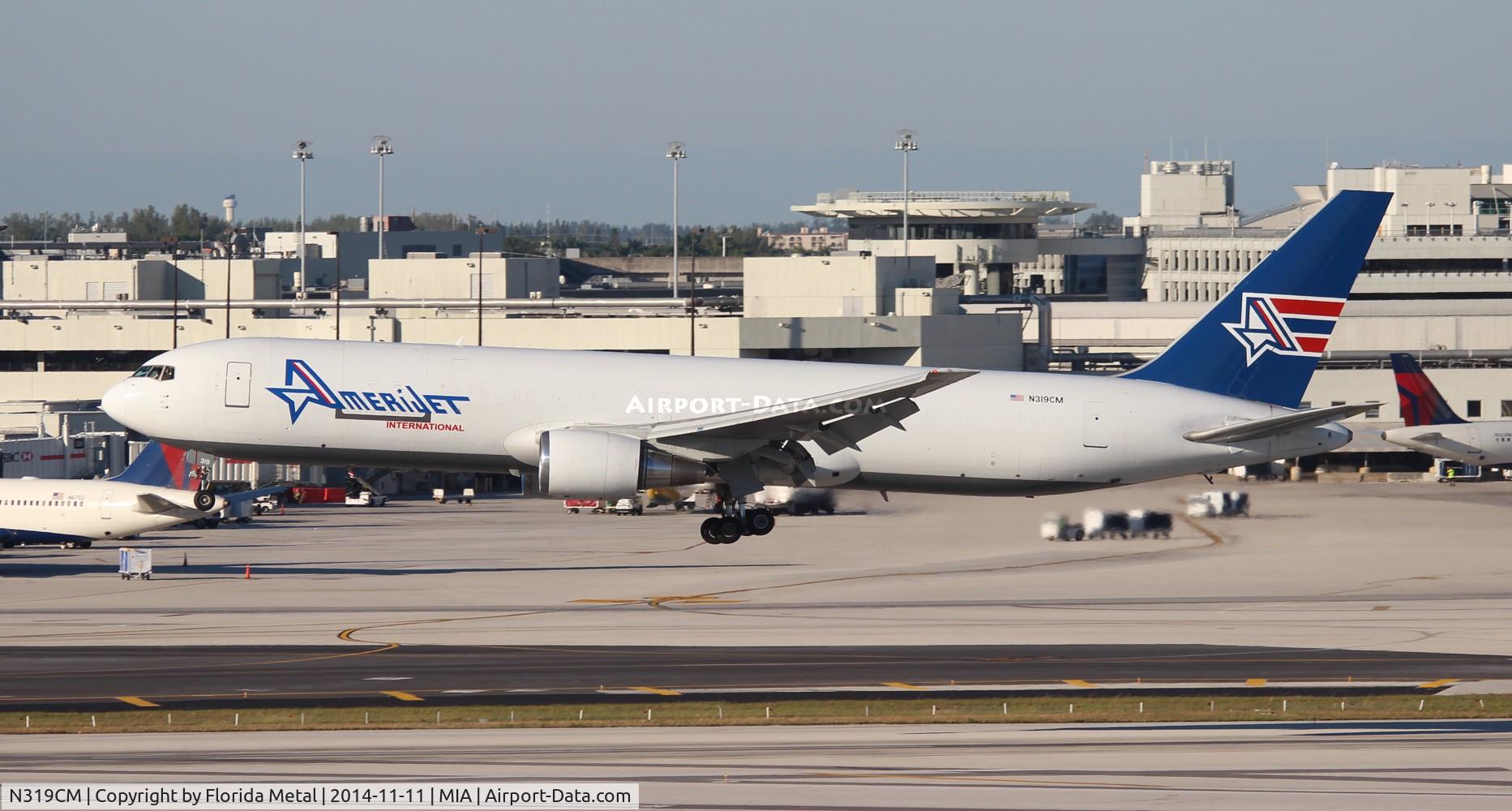 N319CM, 1988 Boeing 767-338 C/N 24407, Amerijet