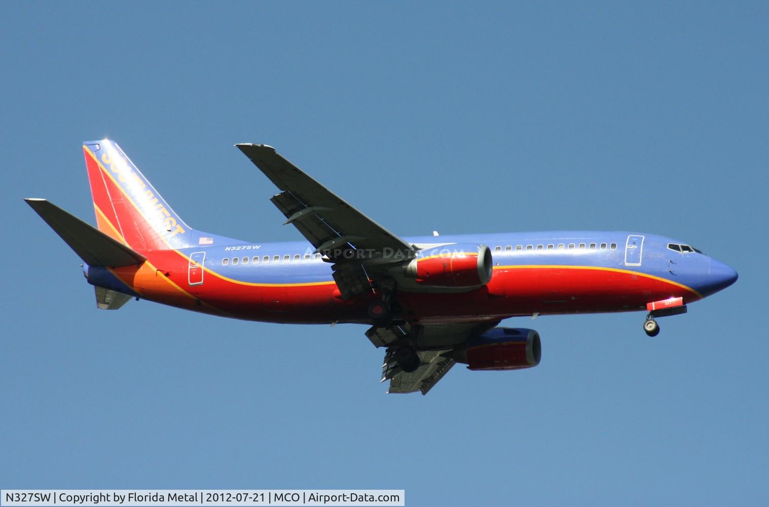 N327SW, 1987 Boeing 737-3H4 C/N 23691, Southwest