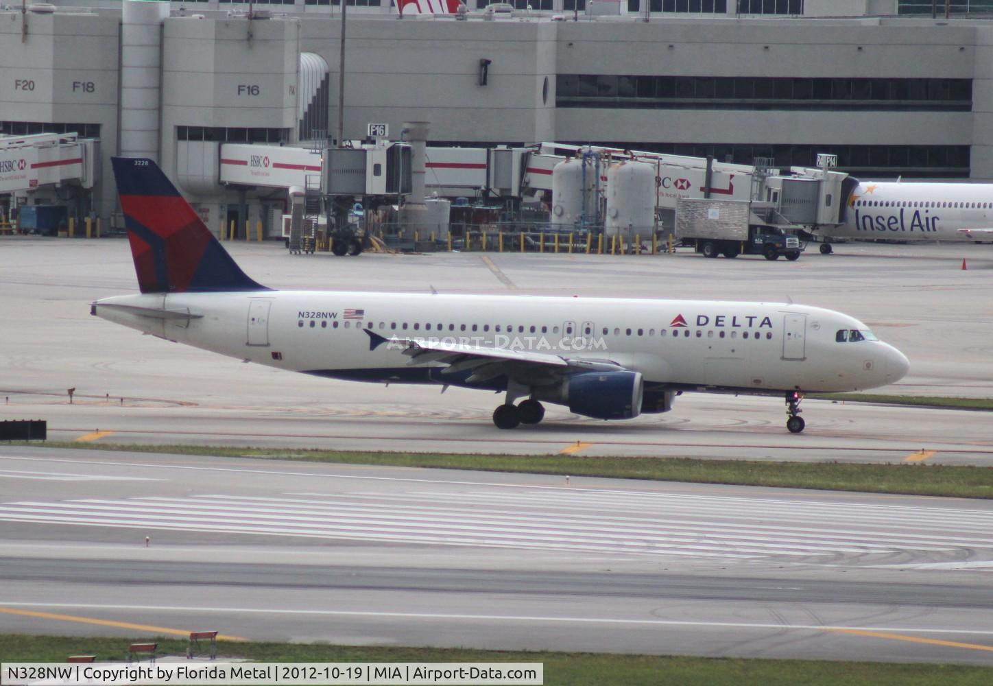 N328NW, 1992 Airbus A320-211 C/N 298, Delta A320