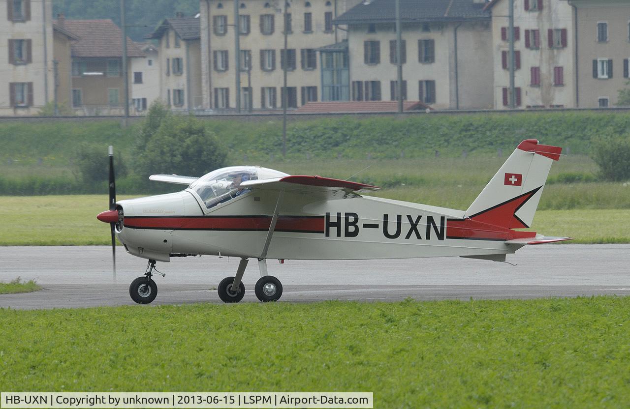 HB-UXN, 1963 Bolkow Bo-208C Junior C/N 513, Oris Fly in