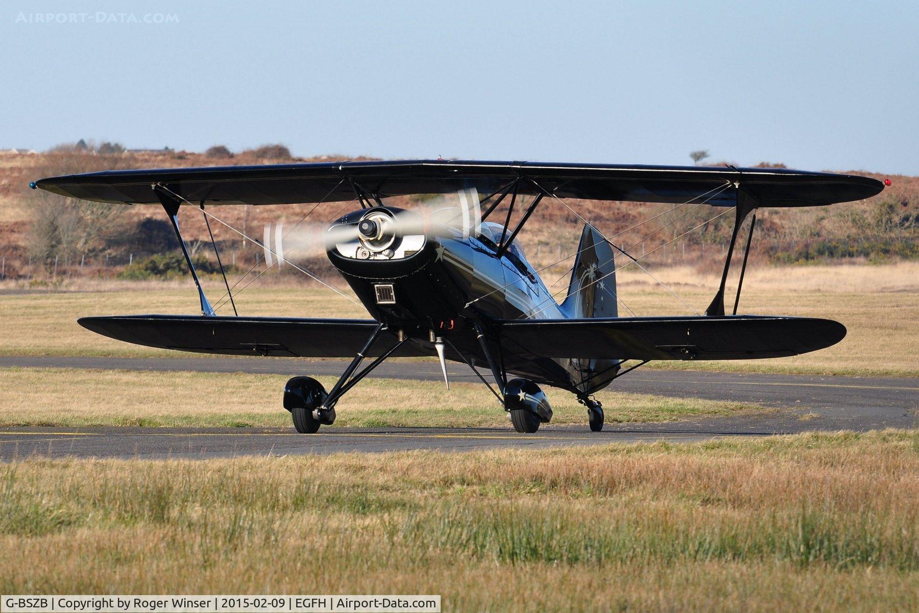 G-BSZB, 1981 Stolp SA-300 Starduster Too C/N 545, Resident biplane.