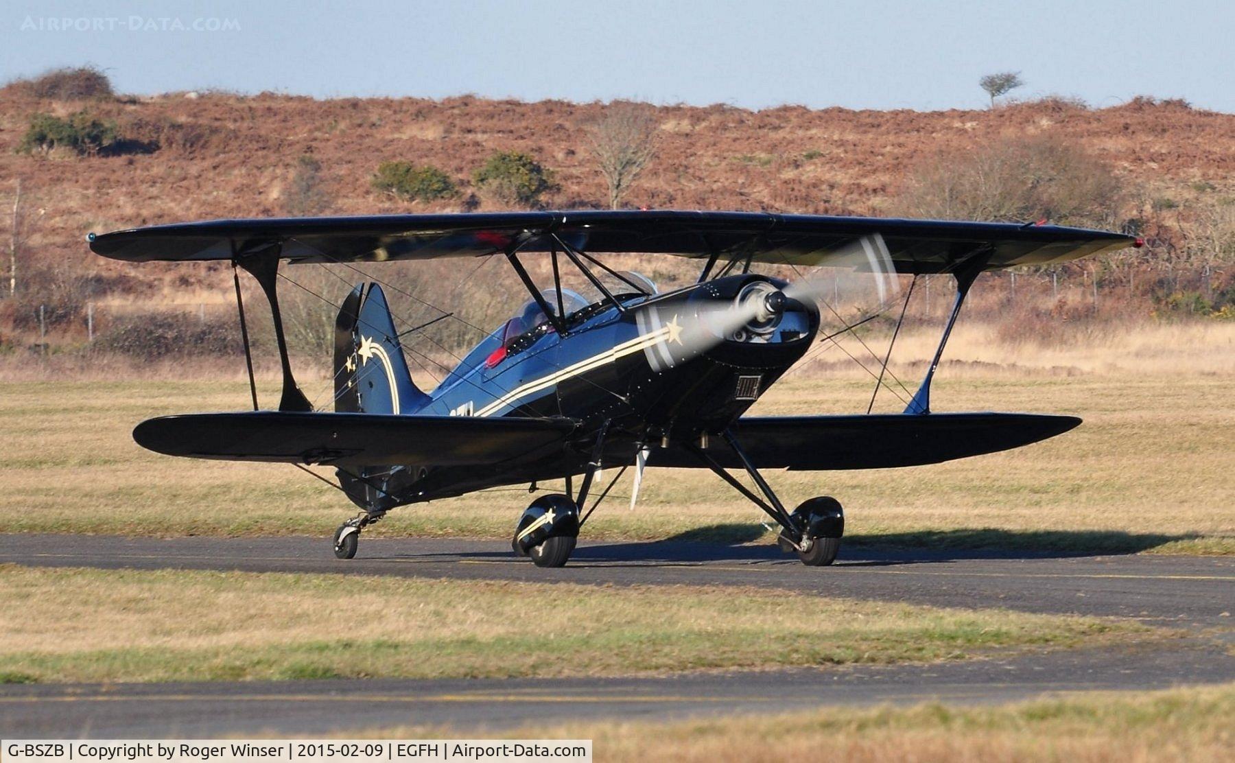 G-BSZB, 1981 Stolp SA-300 Starduster Too C/N 545, Resident biplane.