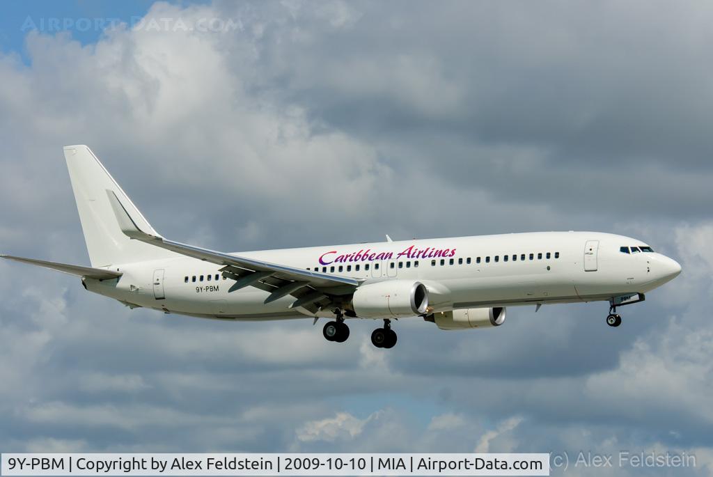 9Y-PBM, 2007 Boeing 737-8BK C/N 29635, Miami