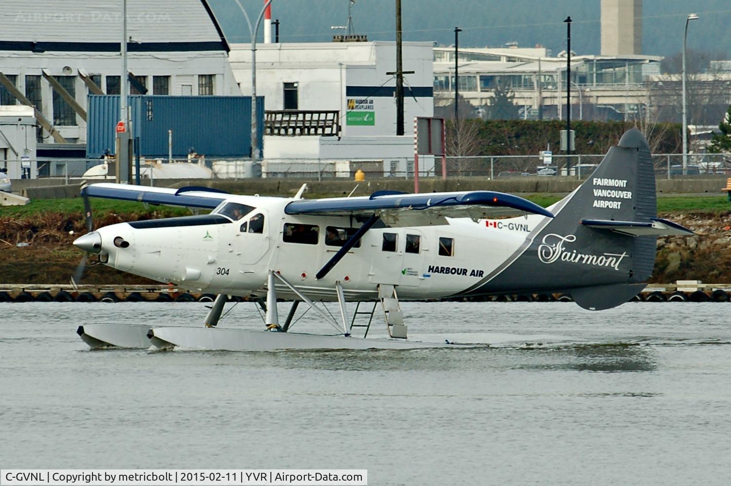 C-GVNL, 1956 De Havilland Canada DHC-3 Otter C/N 105, Promoting the Fairmont Hotel
