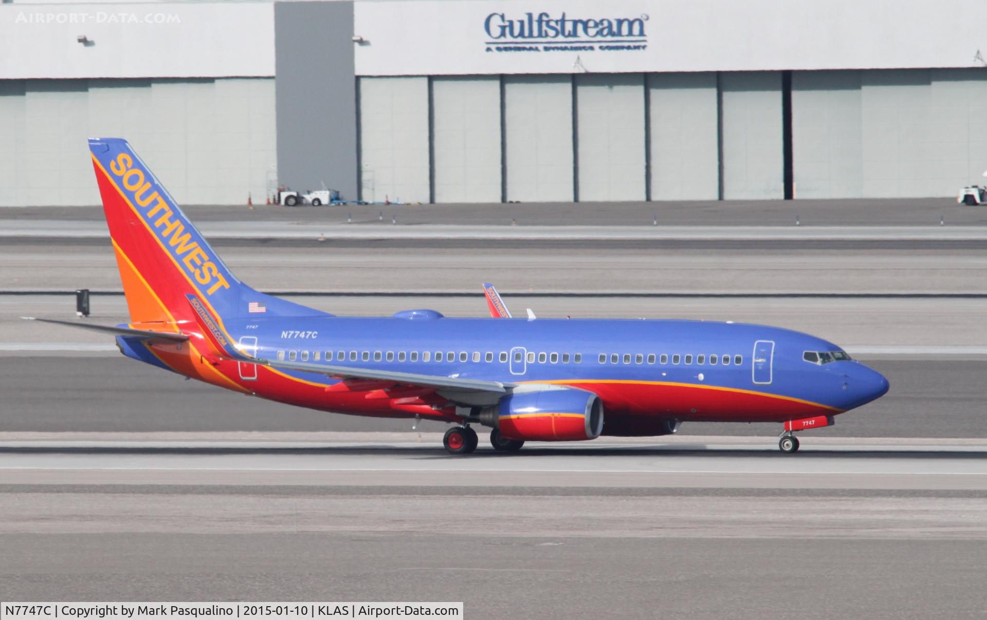 N7747C, 2007 Boeing 737-7BD C/N 36091, Boeing 737-700