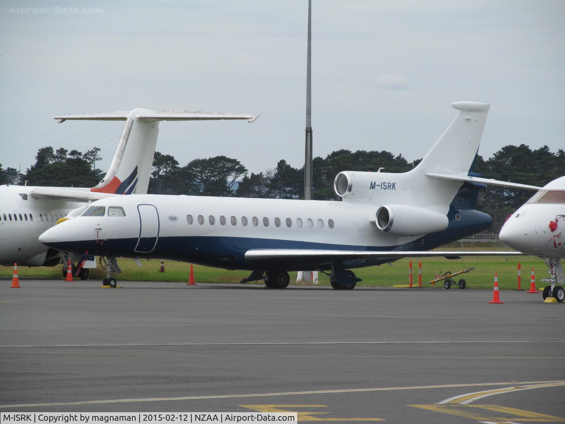 M-ISRK, 2014 Dassault Falcon 7LX C/N 229, Falcon 7X version of this reggie.

Here along with other M- to party with Russian billionaire on super yacht MV serene.