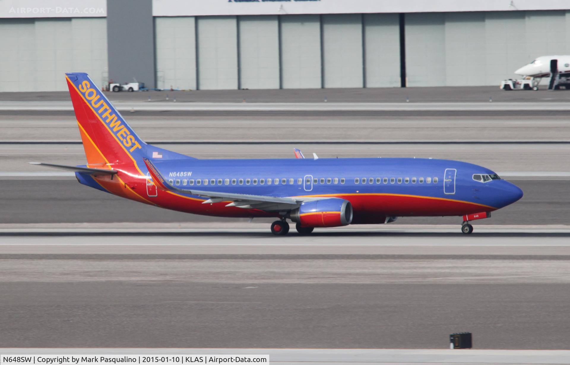 N648SW, 1997 Boeing 737-3H4 C/N 27718, Boeing 737-300