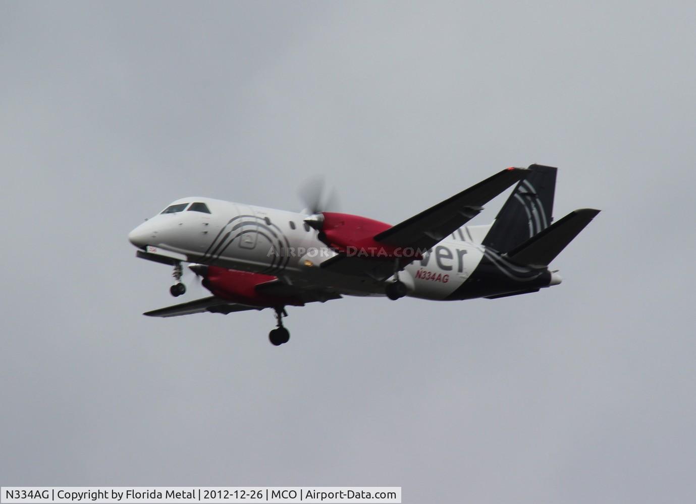 N334AG, 1998 Saab 340B C/N 340B-434, Silver Airways