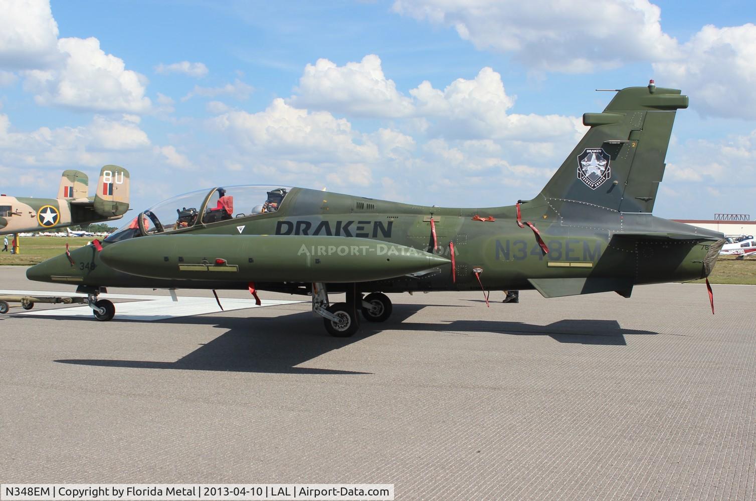 N348EM, 1991 Aermacchi MB-339CB C/N 6829/180, MB-339CB