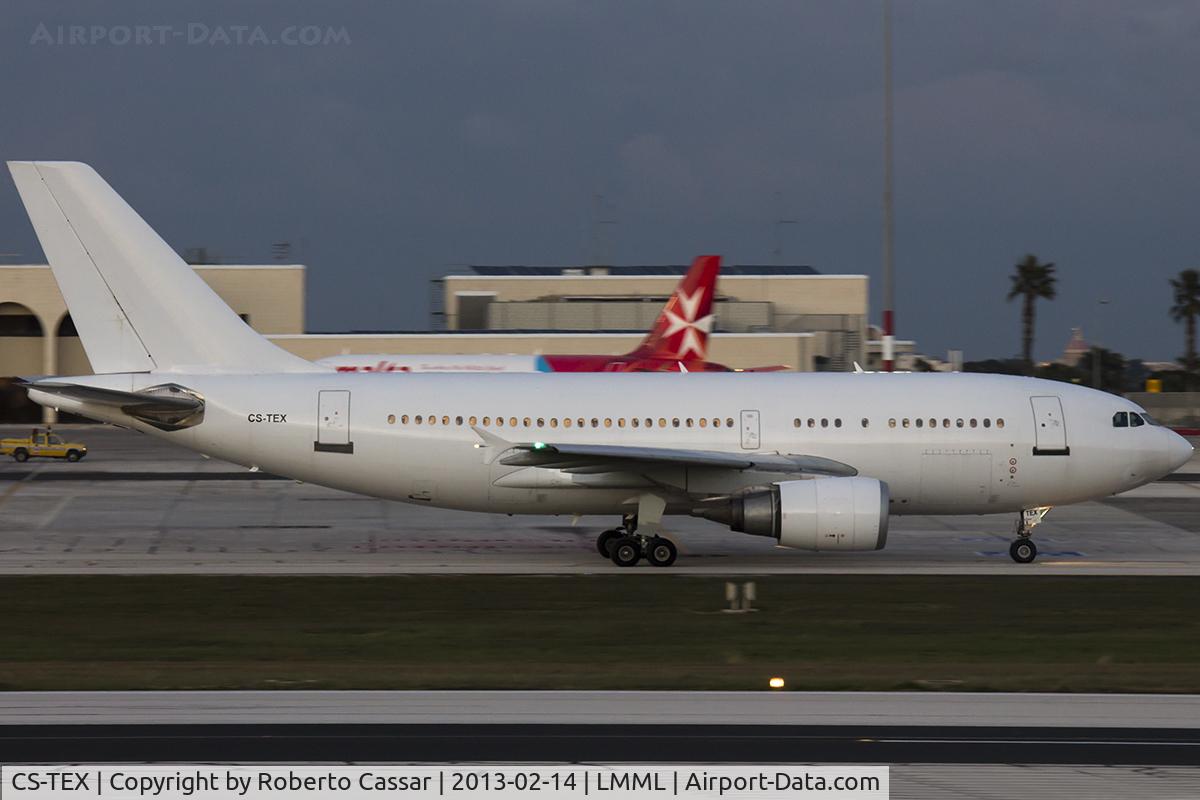 CS-TEX, 1990 Airbus A310-304 C/N 565, Taxxing out of Park 9