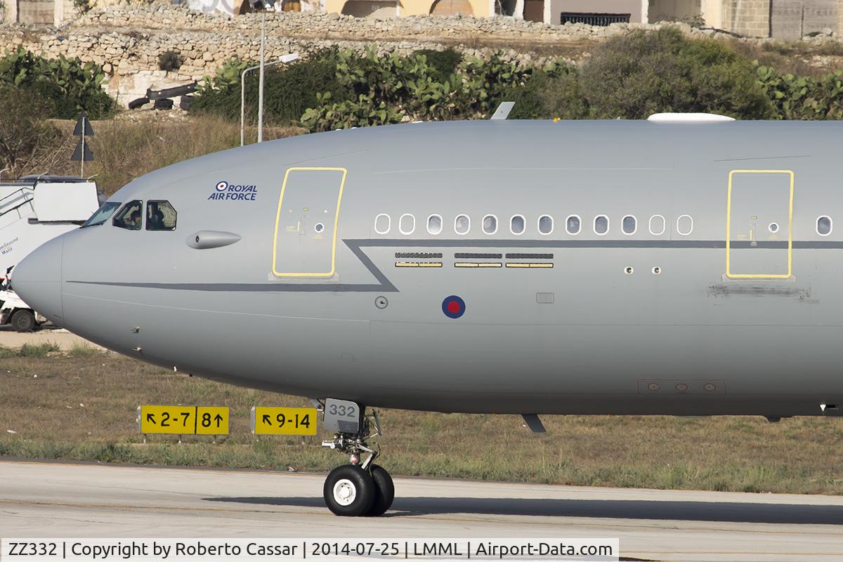 ZZ332, 2011 Airbus KC3 Voyager (A330-243MRTT) C/N 1275, Arriving park 9