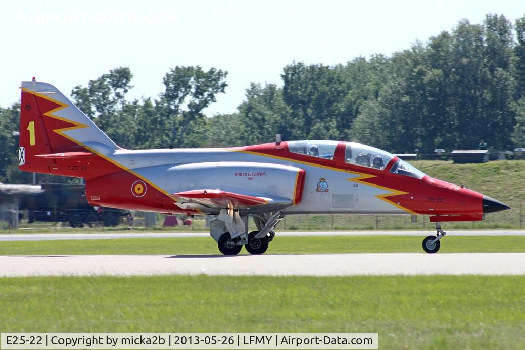 E25-22, CASA C-101EB Aviojet C/N EB01-22-022, Taxiing
