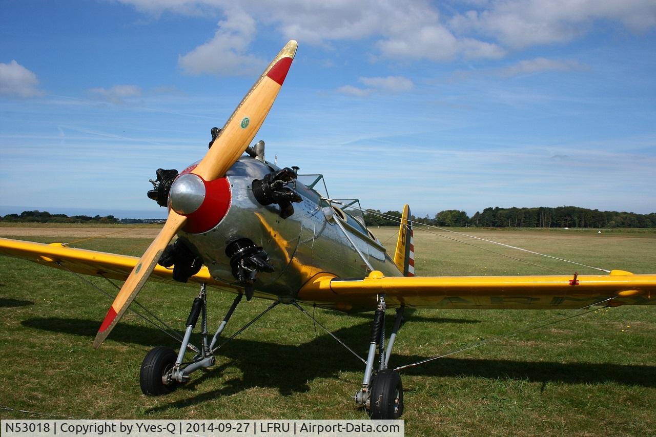 N53018, 1941 Ryan Aeronautical ST3KR C/N 1164, Ryan Aeronautical ST3KR, Static display, Morlaix-Ploujean airport (LFRU-MXN) air show in september 2014