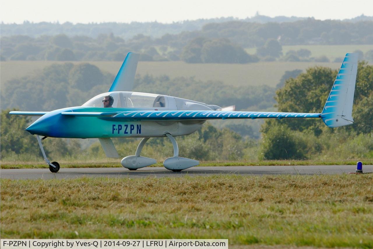 F-PZPN, Rutan Long-EZ C/N 2115, Rutan Long-EZ, Solo display, Morlaix-Ploujean airport (LFRU-MXN) air show in september 2014