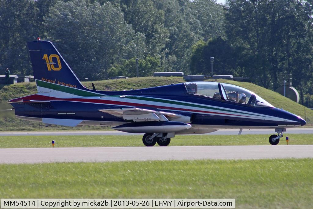 MM54514, Aermacchi MB-339PAN C/N 6735/130/AA062, Landing