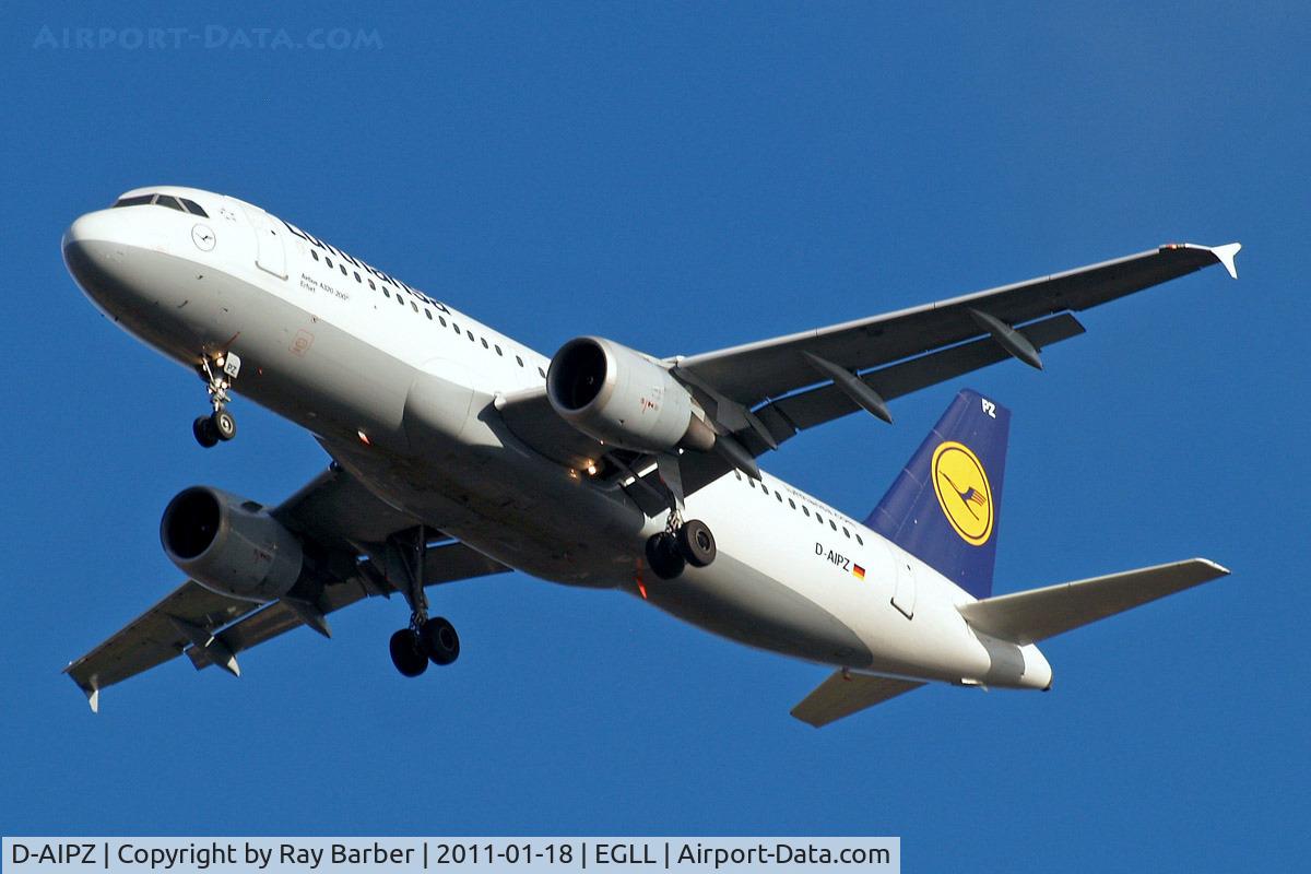 D-AIPZ, 1991 Airbus A320-211 C/N 162, Airbus A320-211 [0162] (Lufthansa) Home~G 18/01/2011
