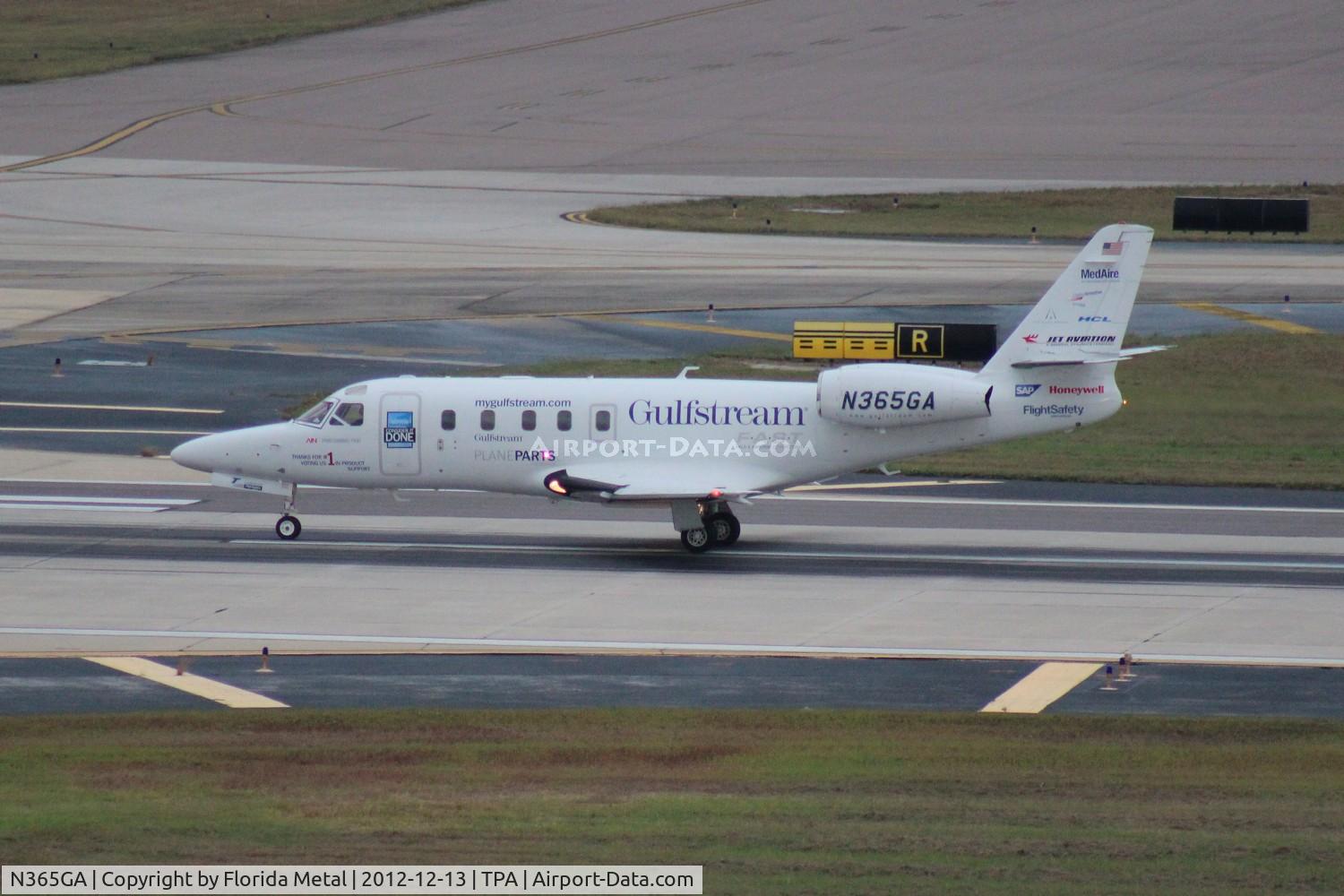 N365GA, 1994 Israel Aircraft Industries IAI-1125 Westwind Astra C/N 072, Gulfstream Support Astra