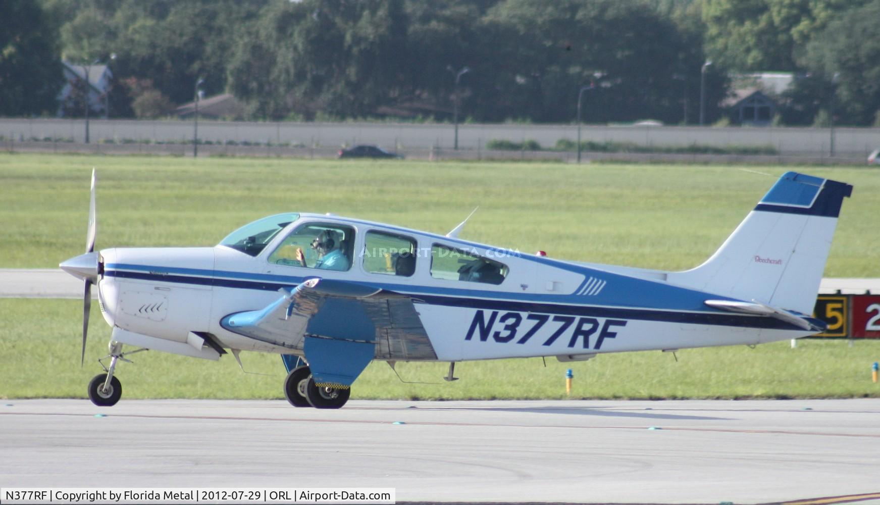 N377RF, 1987 Beech F33C Bonanza C/N CJ-179, Beech F33C