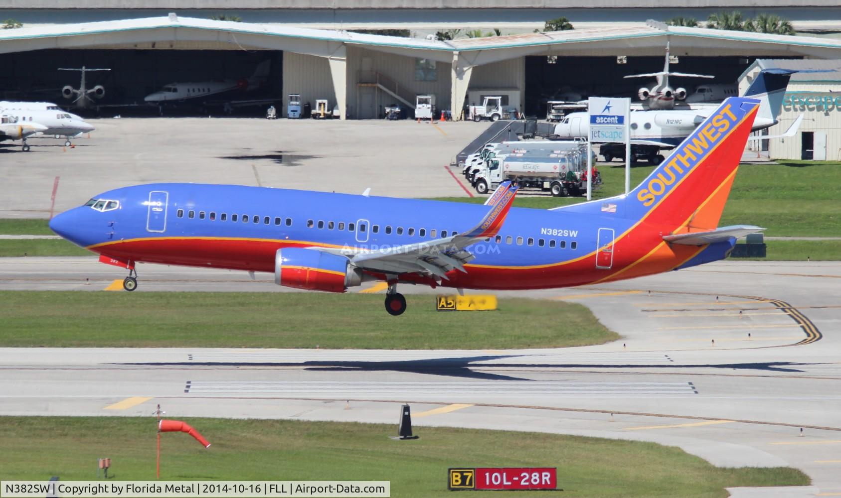 N382SW, 1994 Boeing 737-3H4 C/N 26588, Southwest