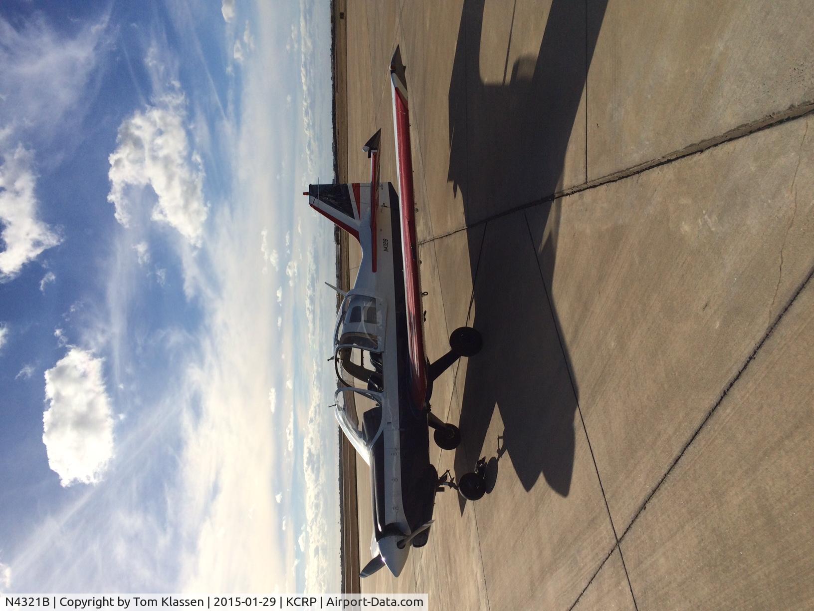 N4321B, 1971 Scottish Aviation Sk.61D Bulldog C/N BH100/119, N4321B Sitting on the ramp at KCRP Corpus Christi, TX