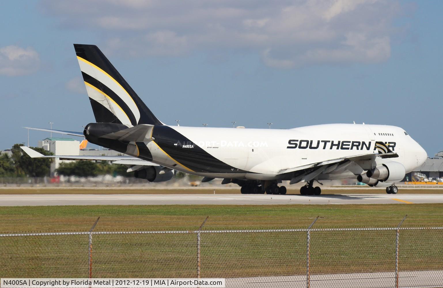 N400SA, 1993 Boeing 747-400 C/N 27068, Southern Airways