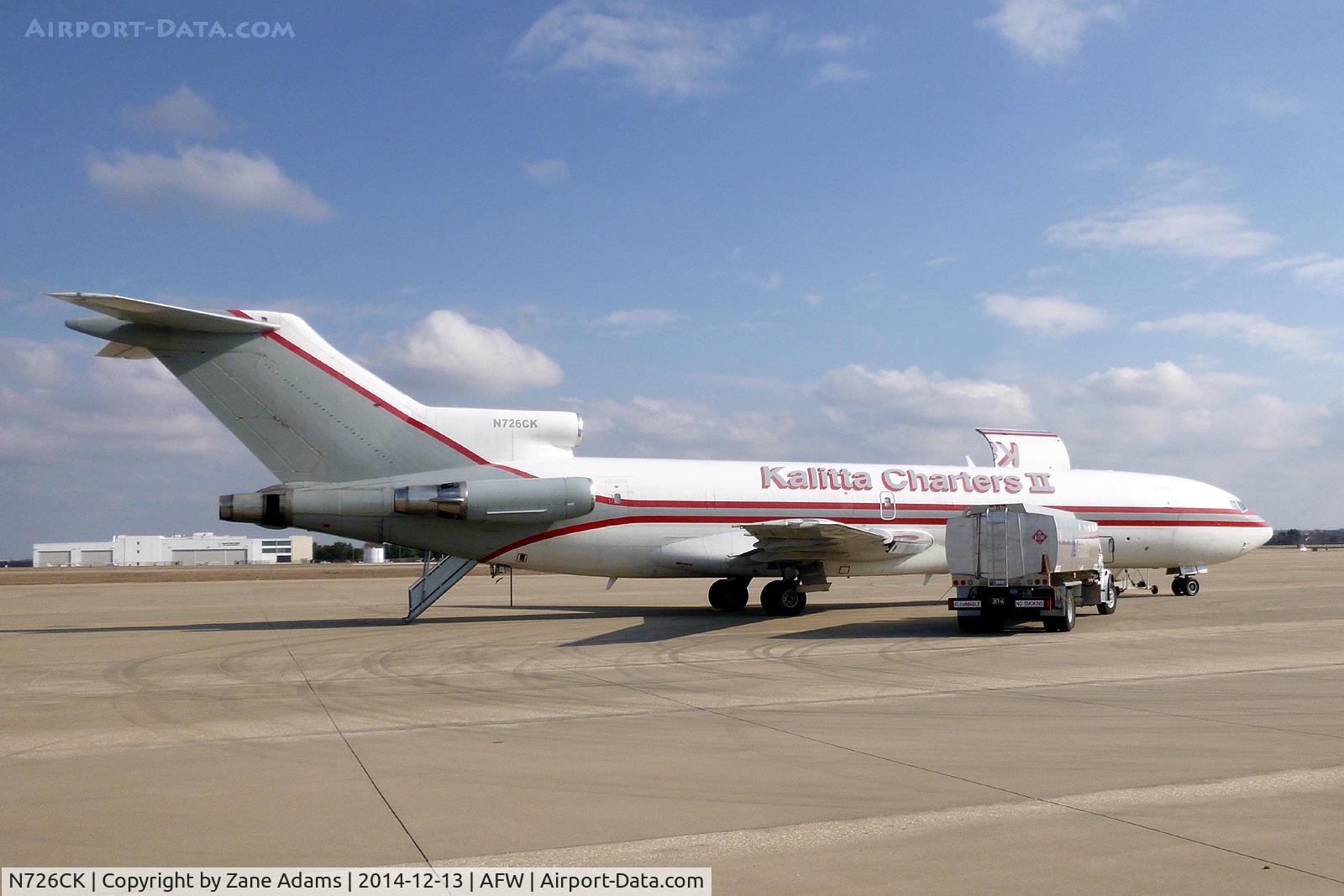 N726CK, 1980 Boeing 727-2M7 C/N 21951, On the west freight ramp at Alliance Fort Worth.