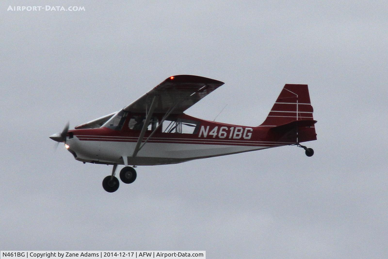 N461BG, 1996 American Champion 7GCBC C/N 1213-95, Landing at Alliance Fort Worth.