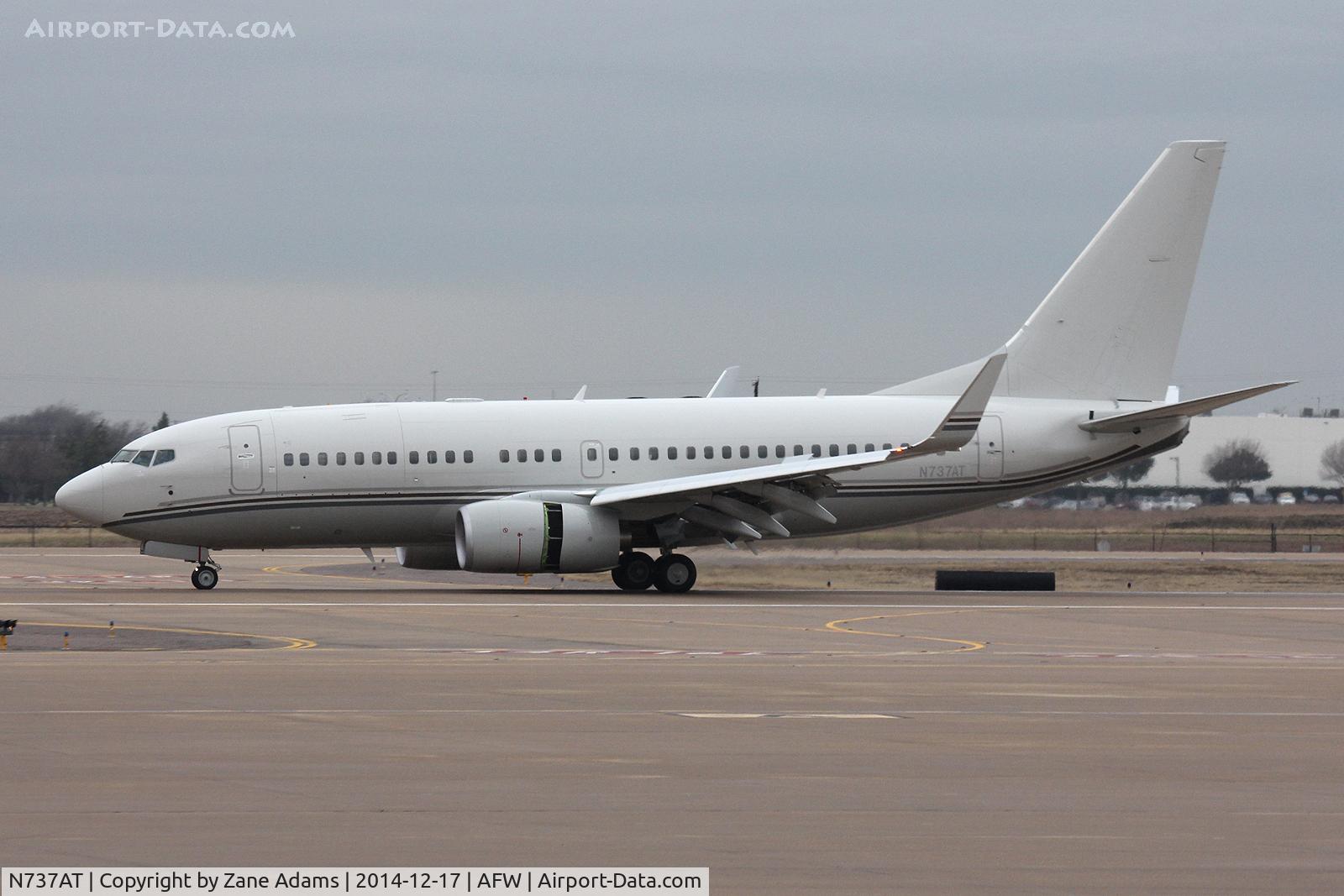 N737AT, Raytheon Aircraft Company A36 Bonanza C/N E-3551, Landing at Alliance Fort Worth.